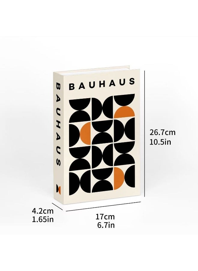 AuliceVerse "The Ultimate Hack for Interior Aesthetics" – Ramadan Decor Magic: Bauhaus-Style Decorative Book Trio. A Silent Artistic Statement for Bookshelves, Coffee Tables, Nightstands & Offices. Instantly Elevates Any Space. - Image 3